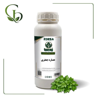 عصاره برگ جعفری مایع