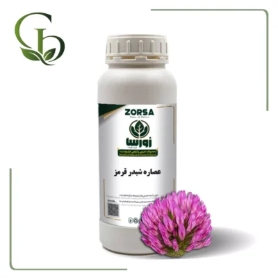 عصاره شبدر قرمز مایع